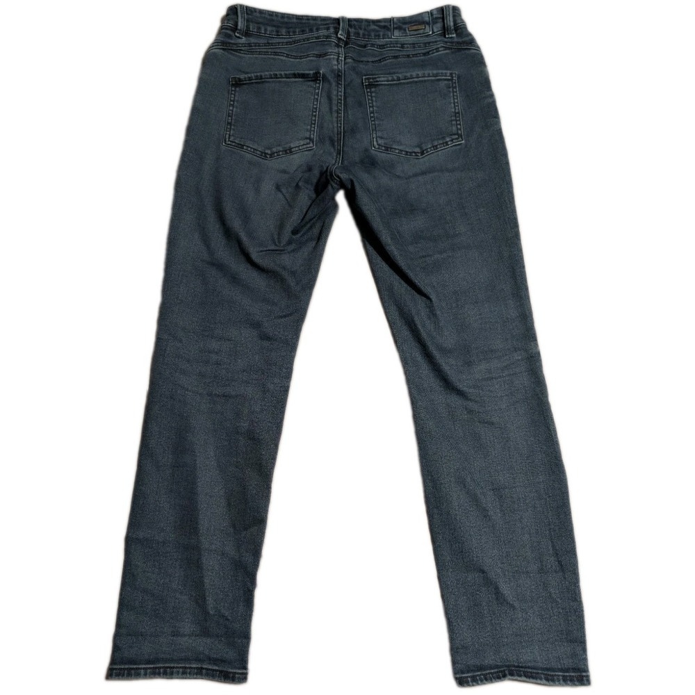 prAna Buxton Jeans Womens 4/27 Blue Straight Leg Button Fly Stretch Denim - Picture 2 of 10
